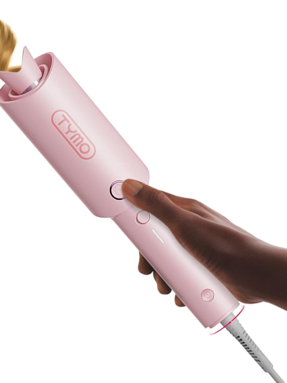 TYMO CurlPro Plus Automatic Rotating Curling Iron - Upgraded Long Barrel Curling